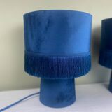 Lampes blue velvet