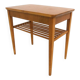 Elm bedside table, Swedish Modern, Sweden, 1940