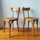 Paire de chaises vintage de bistrot Luterma