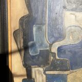 Abstract oil painting