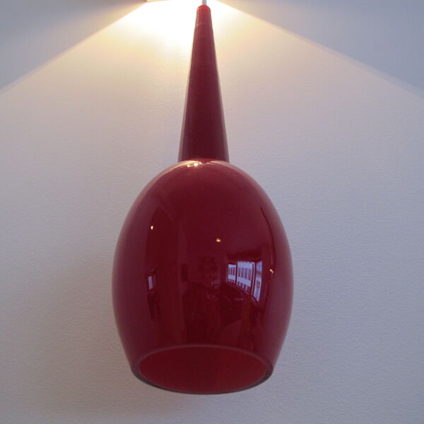 Paire de suspension Italienne Vistosi Luciano 1960