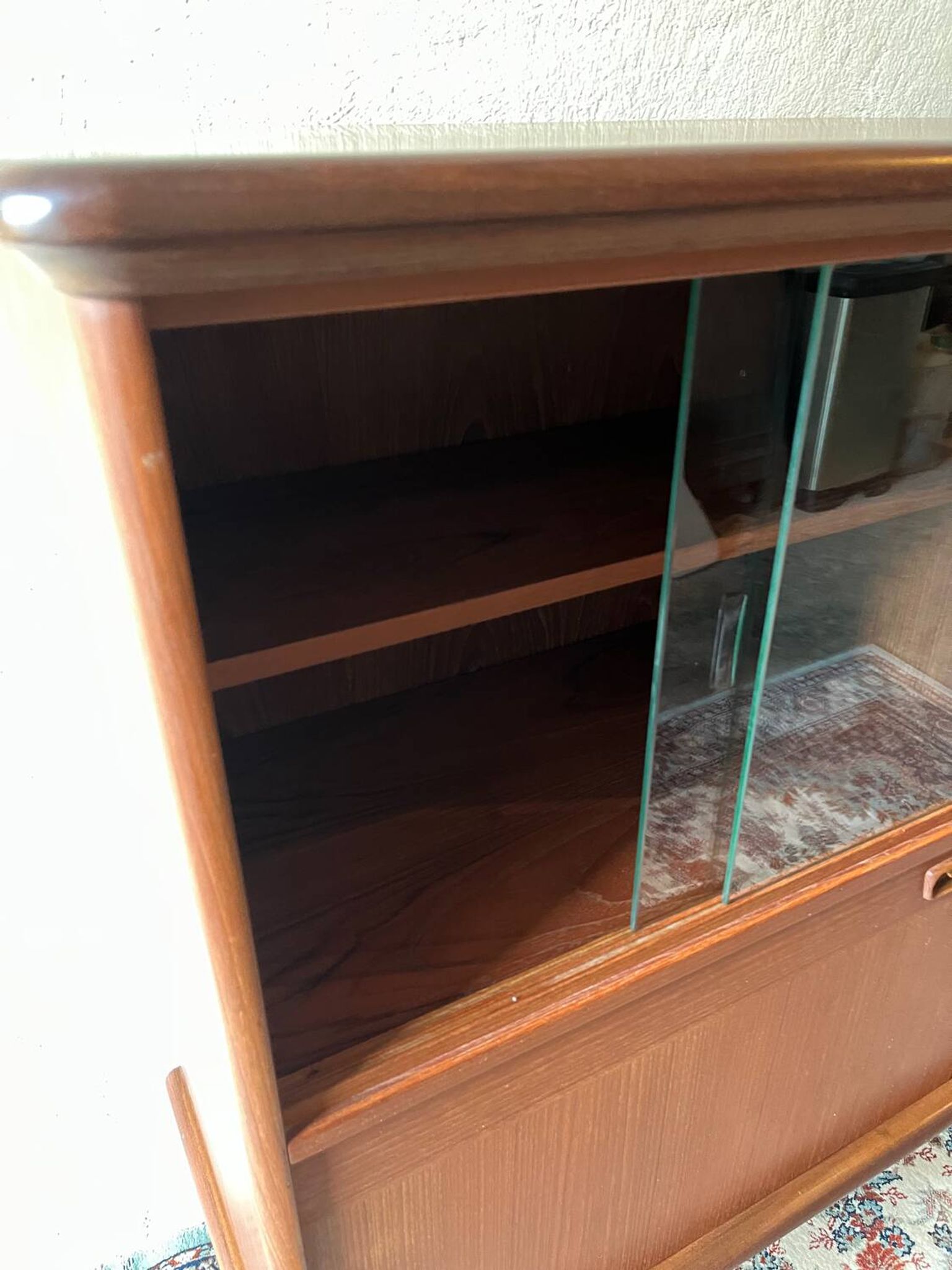 Meuble bar scandinave en teck année 60