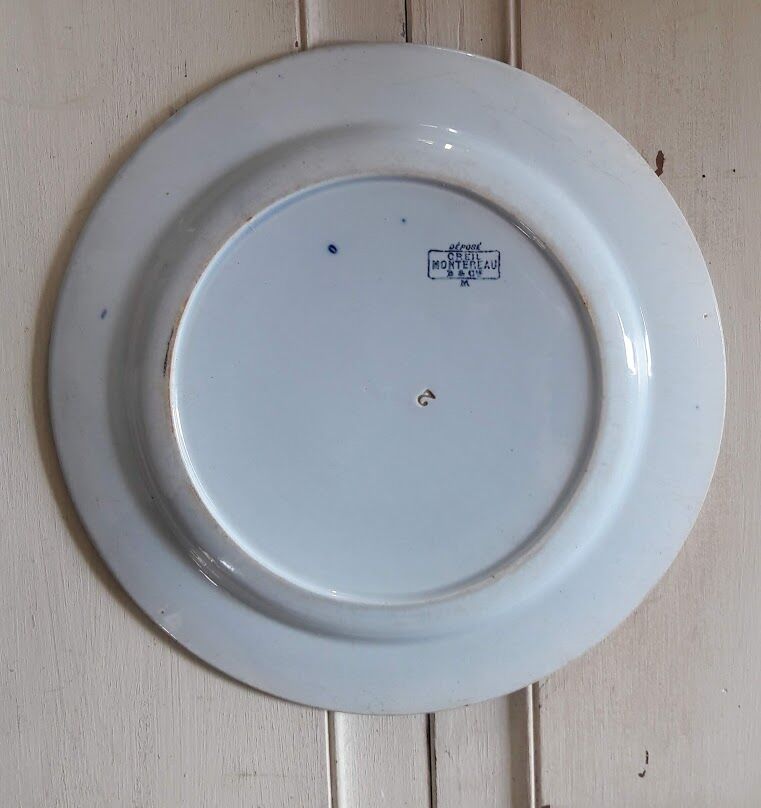 Dish "Japan" Creil and Montereau