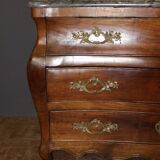 Eighteenth-century walnut tomb commode.