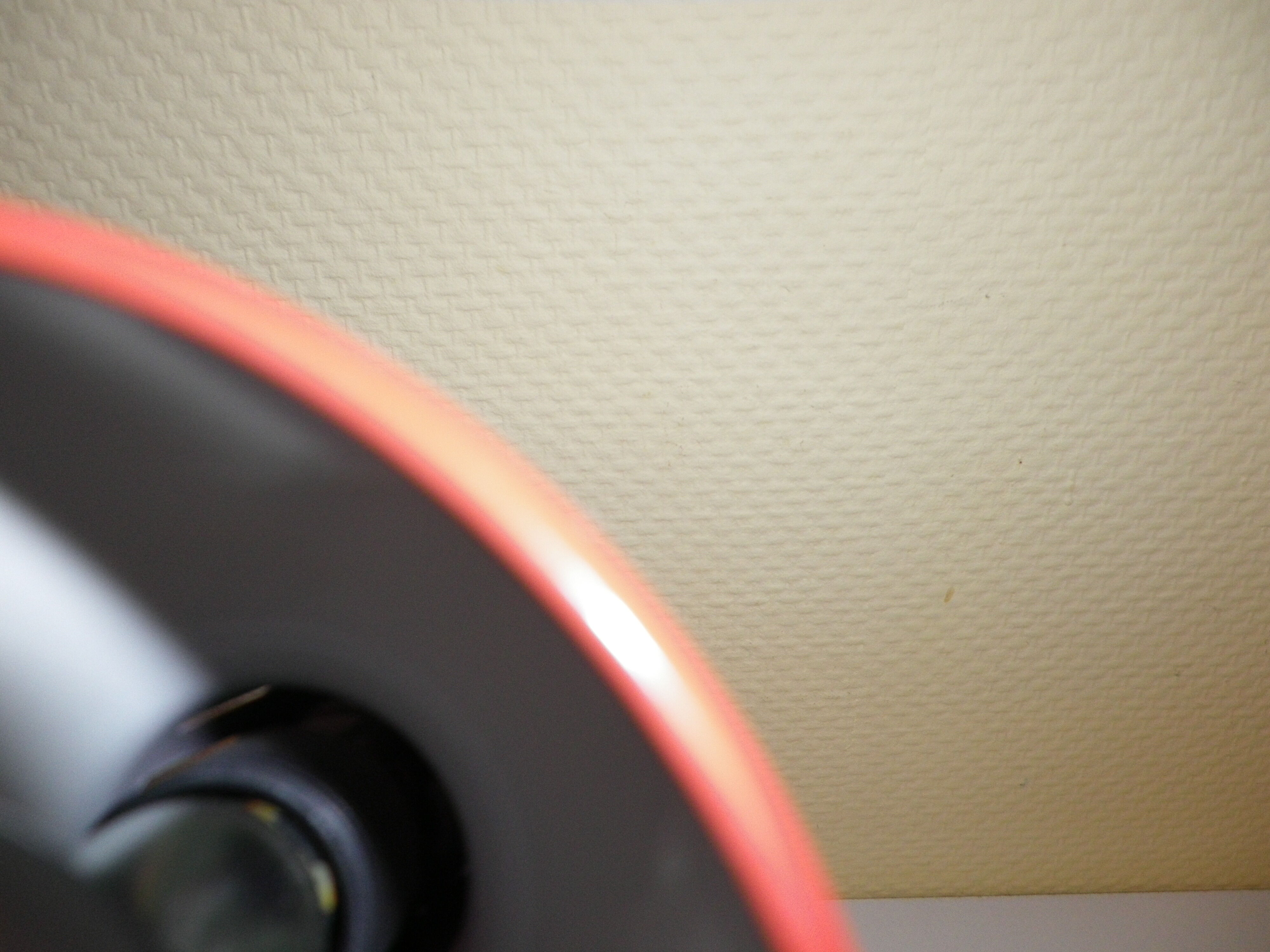 Vintage enamelled table lamp from the 70s