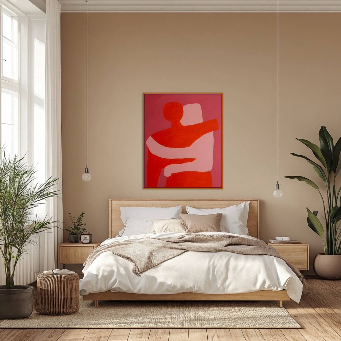 Can I hold your painting on canvas 100x80cm?