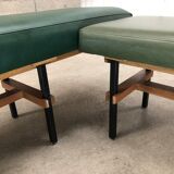 Scandinavian corner bench 60s