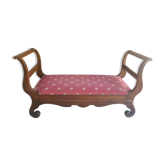 Empire style curved bench