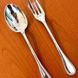 Christofle Malmaison service cutlery 25 cm silver metal new condition