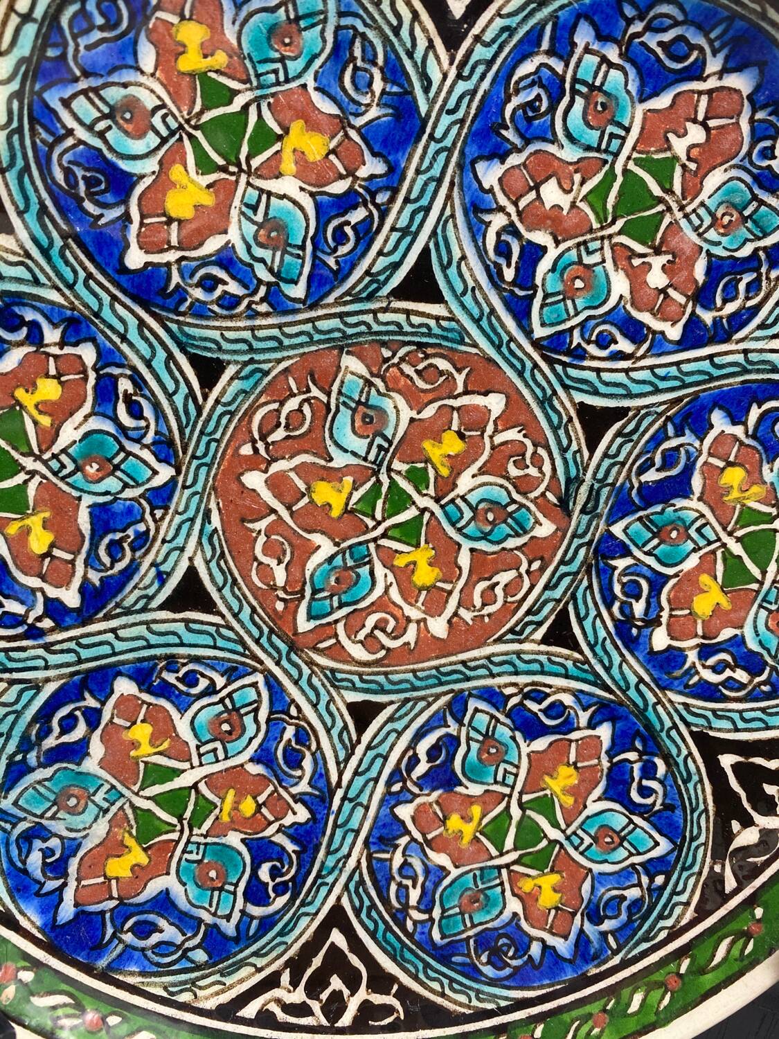 Kutahya Turkey Ceramic Plate