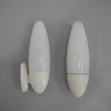 Set of Two Space Age Wall Lamps, Czechoslovakia, 1960s
