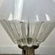 Diamond lamp in Murano glass, Italy 1970
