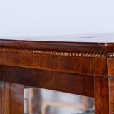 Restored Biedermeier Display Cabinet, Walnut, Polish, Spruce, Czech, 1830s