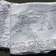 Sheet 2 places linen AA embroidery Richelieu antique