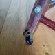 Double-wearing wooden valet for clothing
