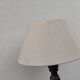 Lampadaire vintage en bois tourné dlg de Charles Dudouyt