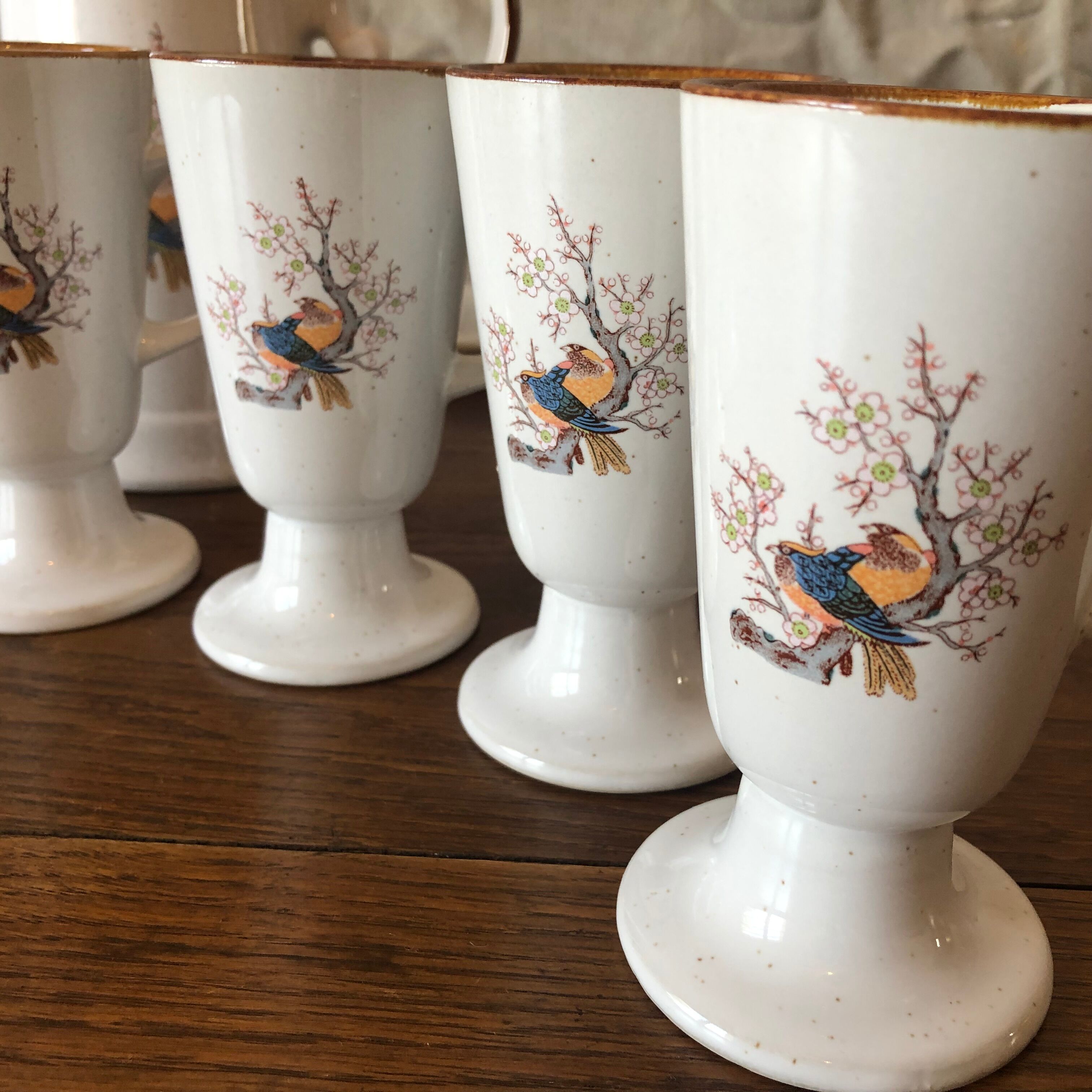 Service mazagrans mismatched sandstone