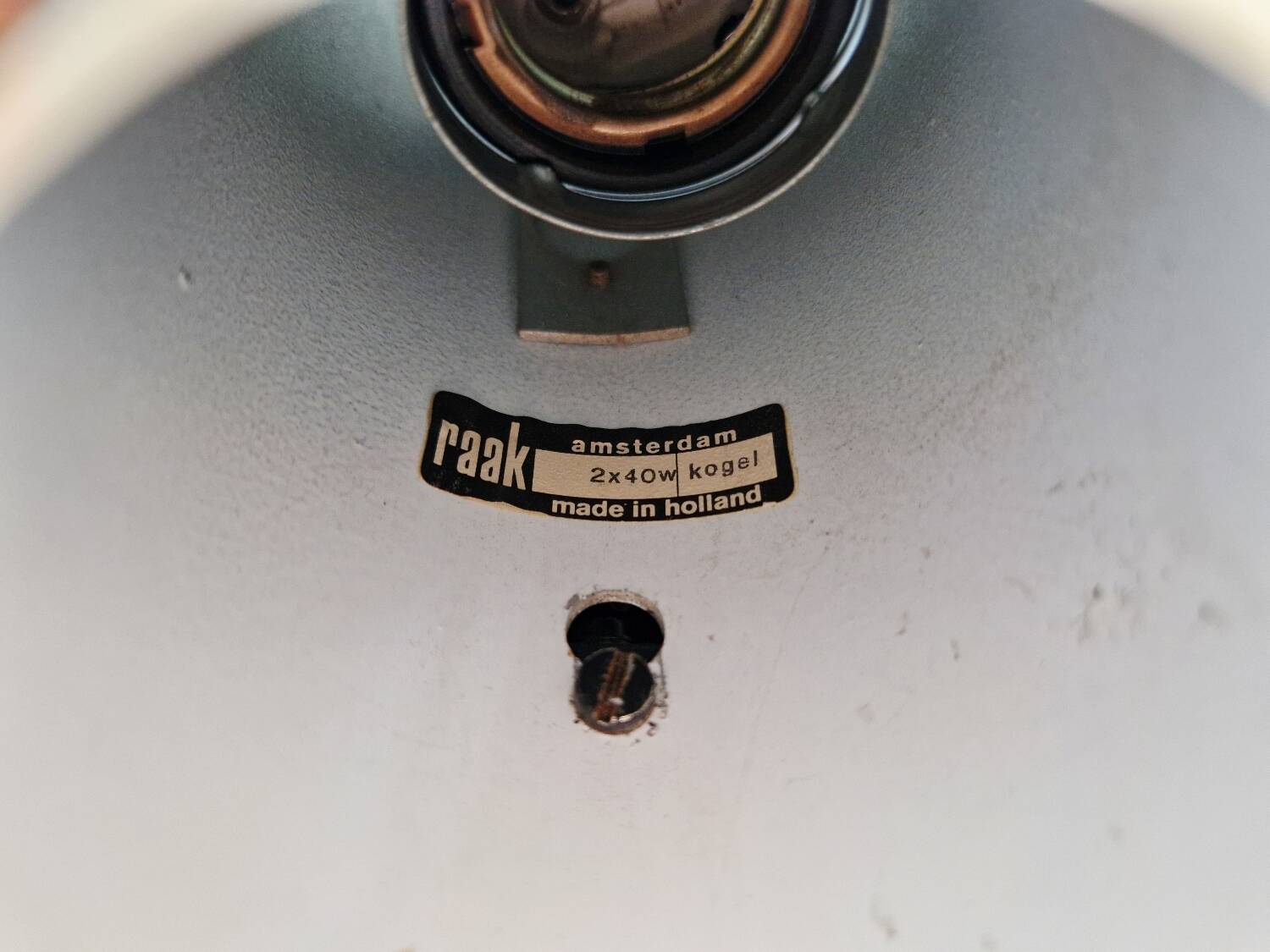 Set of 3 wall lights, FUGA model, RAAK AMSTERDAM, 1960-70