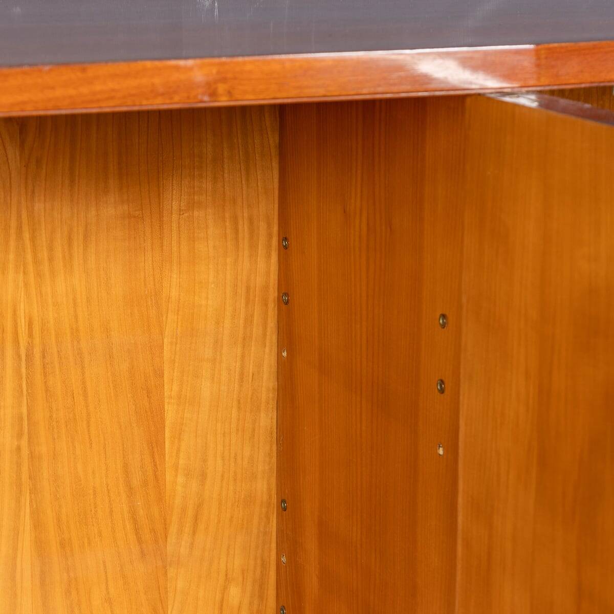 MID 20thC ITALIAN STRIPED WOODEN BUFFET BY PAOLO BUFFA c.1950