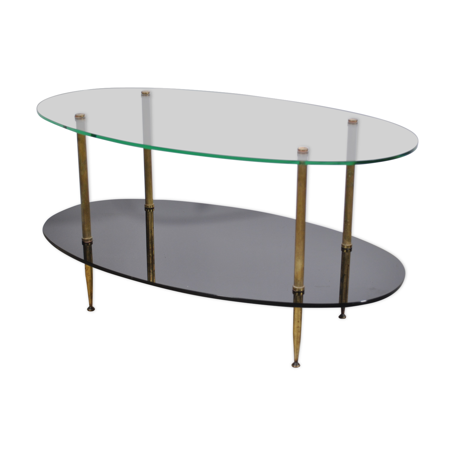 Glass coffee table 1960