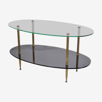 Glass coffee table 1960