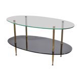 Glass coffee table 1960