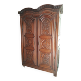 Old Breton wardrobe