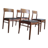 Danish dining chairs by Kai Kristiansen K.S.