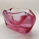 1950s big rare total purple ashtray or catch-all in Murano glass. 18 cm