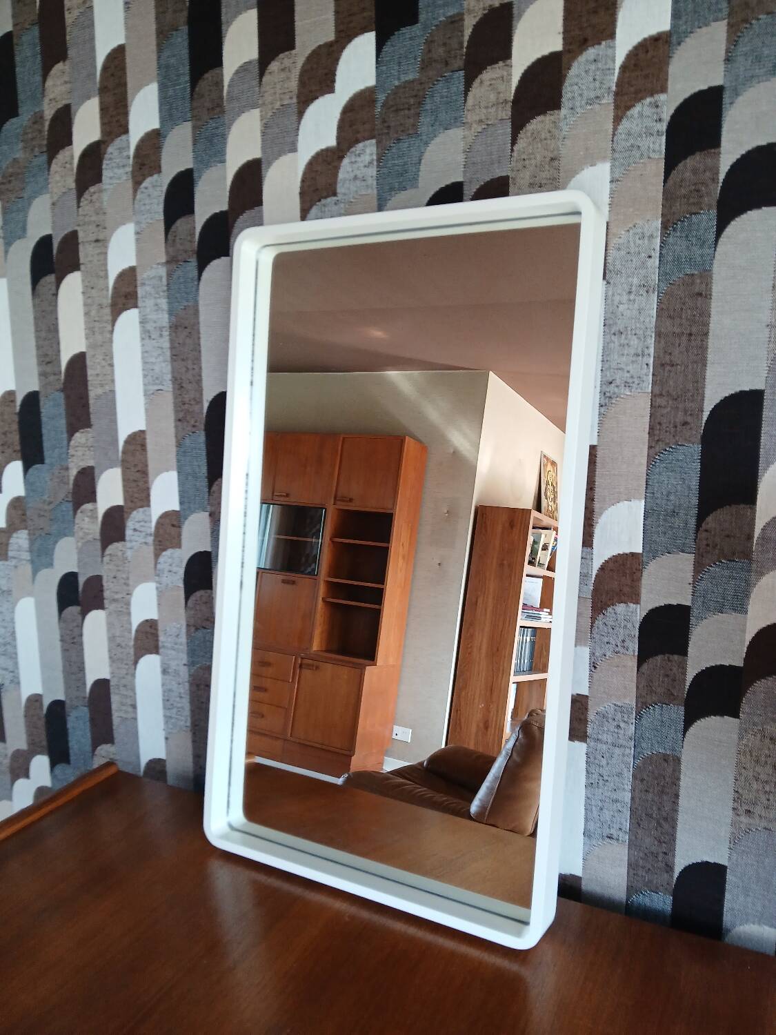 Schönbuch wall mirror, minimalist German design, 1970s.