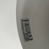 set of 3 Caravaggio P0 white lacquered suspensions
