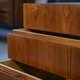 Scandinavian 3-drawer chest in rosewood, 1960s