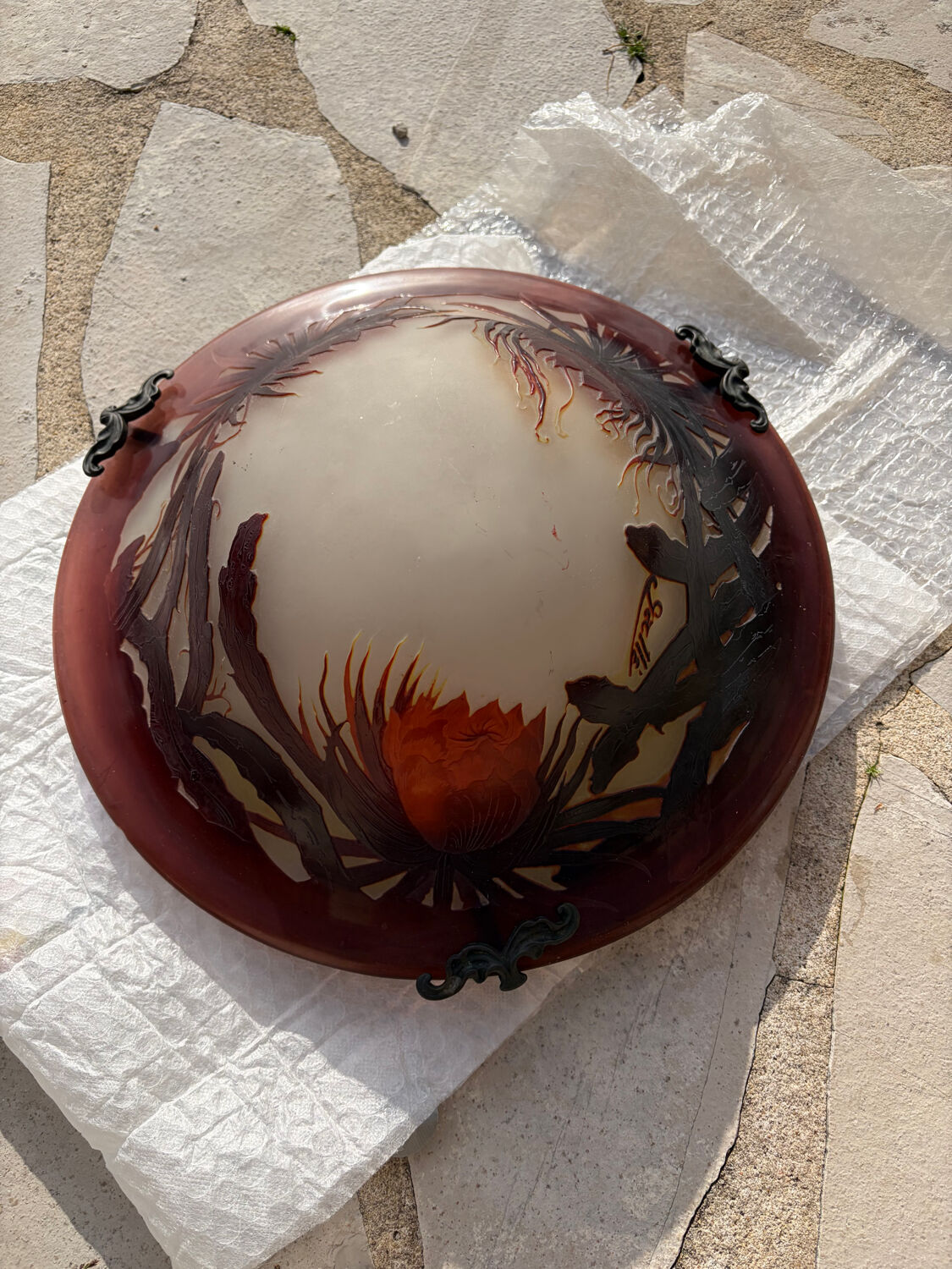 Suspension Émile Gallé