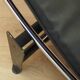 Leather chaise longue, LC4 style, 1980s, made in Italy