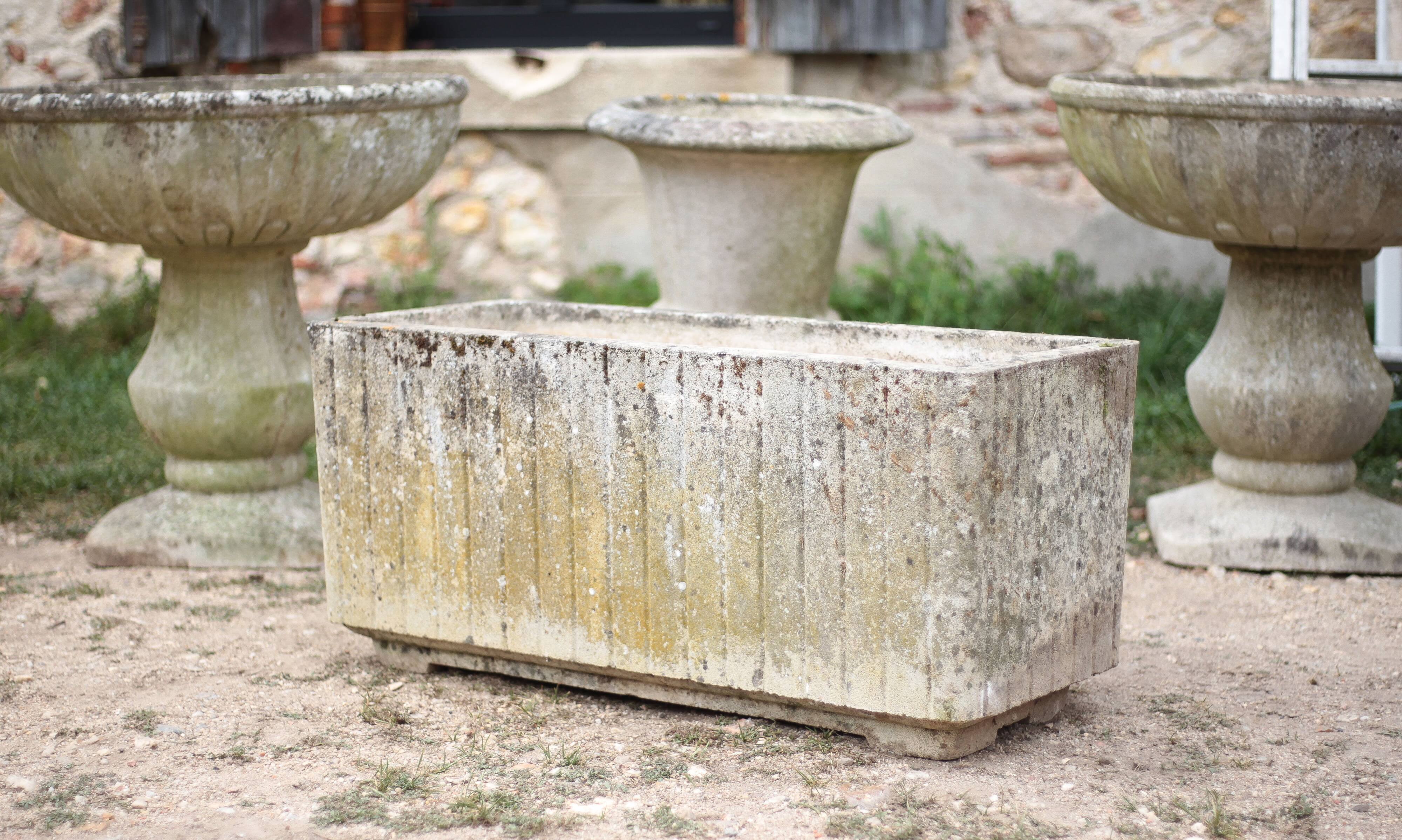 Large Grandon Fres Planter, Plant Pot, Outdoor Pot