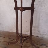 Guéridon, table de jardin fer forgé