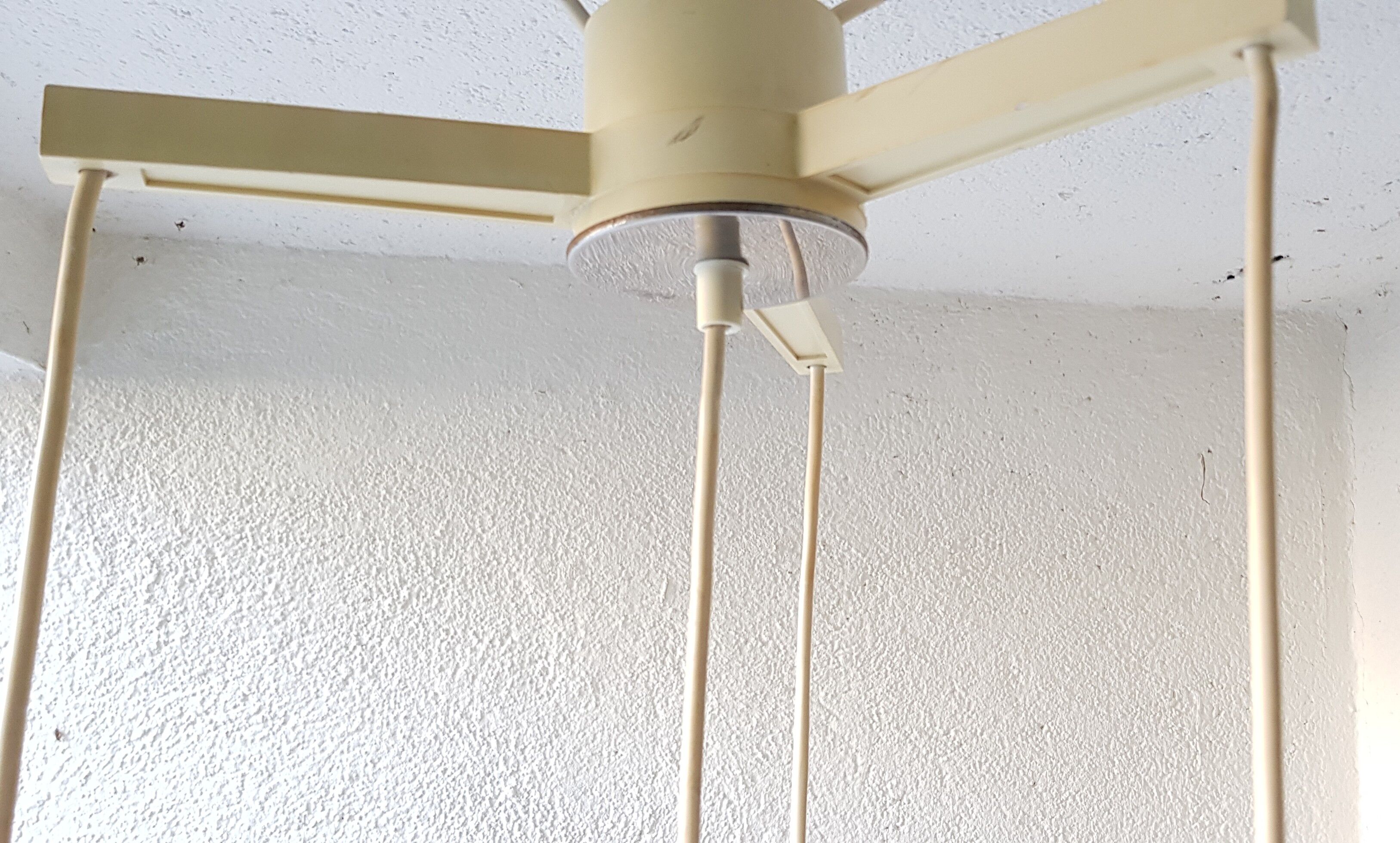 opaline and chrome metal chandelier 70