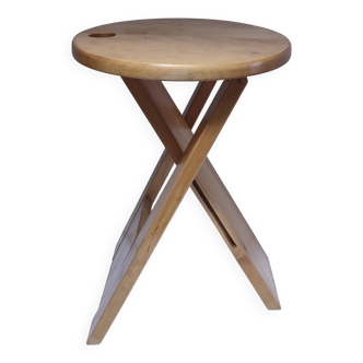 "Suzy" stool by Adrian Reed, solid beech, 1990s