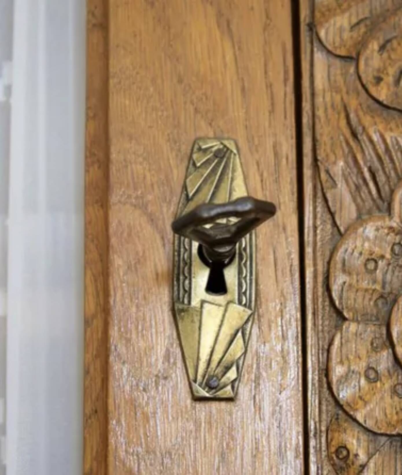 Art Deco two-body sideboard