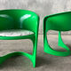 Ensemble de quatre chaises Steen Ostergaard pour Cado, Danemark, 1974