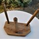 Tabouret de traite ancien en bois