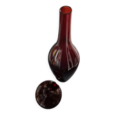 Lot de 2 vases contemporains couleur brique