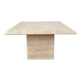 Mid-century travertine coffee table