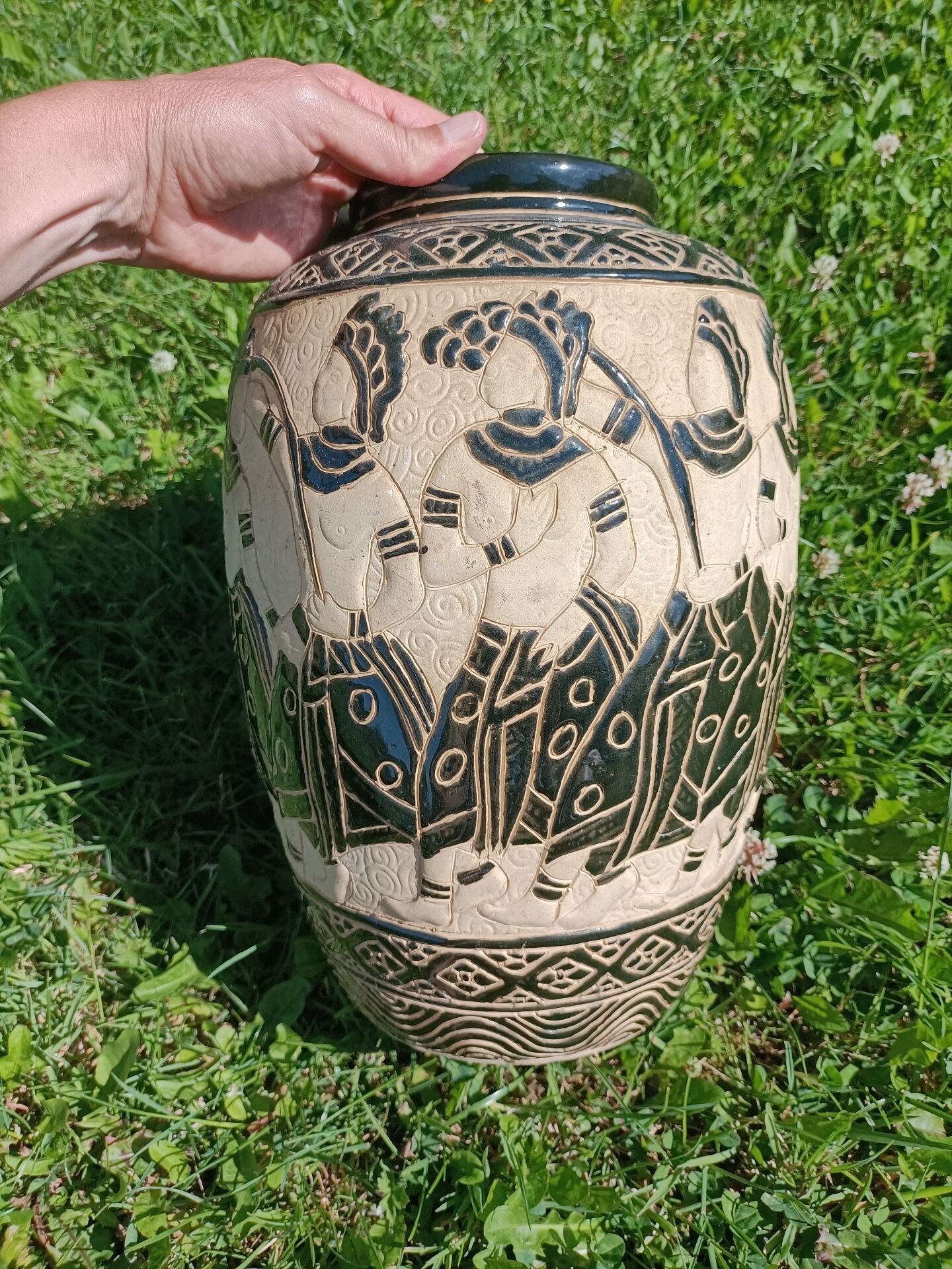 Ethnic vase