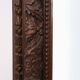 Large Antique French Carved Oak Mirror, Late 19th Century