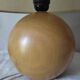 Wooden ball lamp