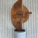 1970s Abstract Steel Sculpture
