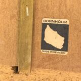 Bureau danois en teck avec porte et tiroirs par Bornholm, années 1970