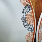 Antique dessert plates