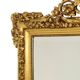 Miroir biseauté doré français antique XL
